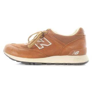 ニューバランス(New Balance)のニューバランス イングランド製 スニーカー ロゴ US8 25cm 茶色(スニーカー)