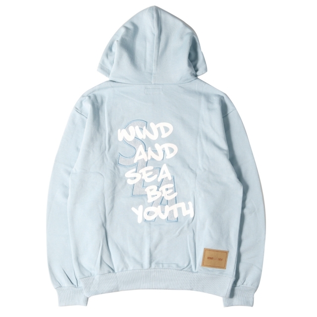 WIND AND SEA ウィンダンシー パーカー 三越伊勢丹限定 デニム de ミライ DENIM PROJECT デニムロゴ スウェットパーカー WDS HOODIE 22SS ブルー L トップス プルオーバー【メンズ】 | フリマアプリ ラクマ 最終決算 XL デニムdeミライ WIND ウィンダンシー HOODIE SEA AND パーカー
