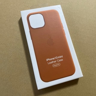 アップル(Apple)のIphone13 Miniレザーケース｜Magsafe golden Brown(iPhoneケース)