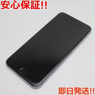 アイフォーン(iPhone)の超美品 SIMフリー iPhone6S PLUS 64GB グレイ (スマートフォン本体)