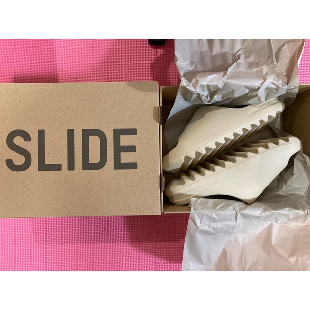 新品未使用 adidas yeezy slide bone 27.5cm