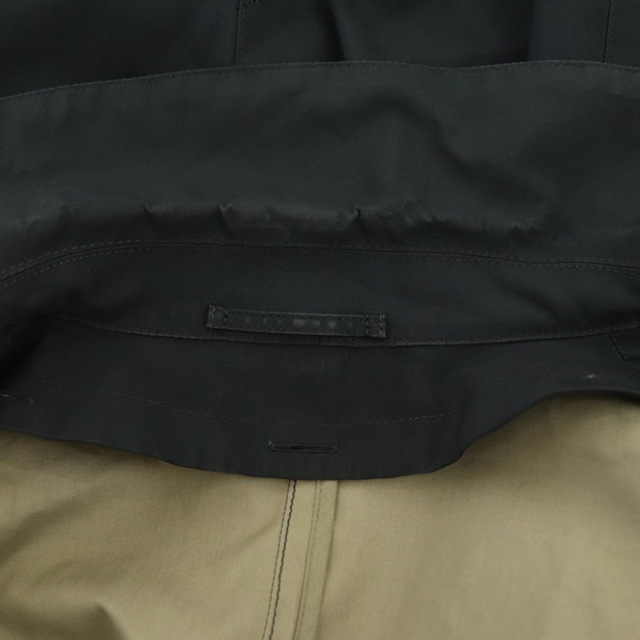 BEAUTY&YOUTH UNITED ARROWS(ビューティアンドユースユナイテッドアローズ)のB&Y ユナイテッドアローズ ステンカラーコート M 黒 ブラック メンズのジャケット/アウター(ステンカラーコート)の商品写真