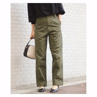 スピックアンドスパン(Spick & Span)のSpick&Span コンパクトチノベイカーパンツ★ベイクルーズ(ワークパンツ/カーゴパンツ)