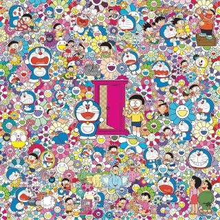 村上隆×ドラえもん 「どこでもドア いろいろあるよ」ポスター(その他)