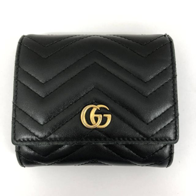 全商品オープニング価格-Gucci - GUCCI グッチ GGマーモント ２つ折り