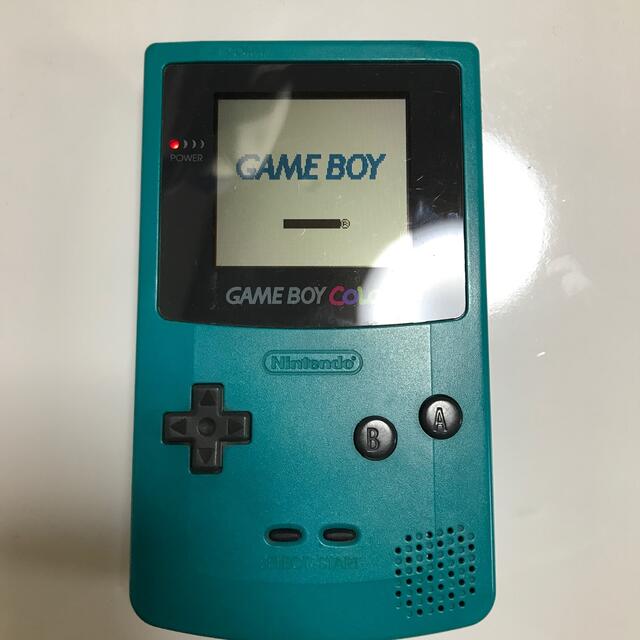 ゲームボーイ(ゲームボーイ)のGAME BOY COLOR(緑 グリーン) エンタメ/ホビーのゲームソフト/ゲーム機本体(携帯用ゲーム機本体)の商品写真