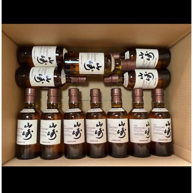 サントリーシングルモルトウイスキー 山崎 180ml 12本 モール lecoupe