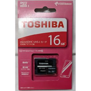 トウシバ(東芝)のmicroSDカード　16GB　東芝(その他)