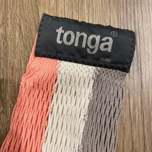 tonga(トンガ)の断捨離様専用‼️tonga 抱っこ紐　xsサイズ キッズ/ベビー/マタニティの外出/移動用品(抱っこひも/おんぶひも)の商品写真