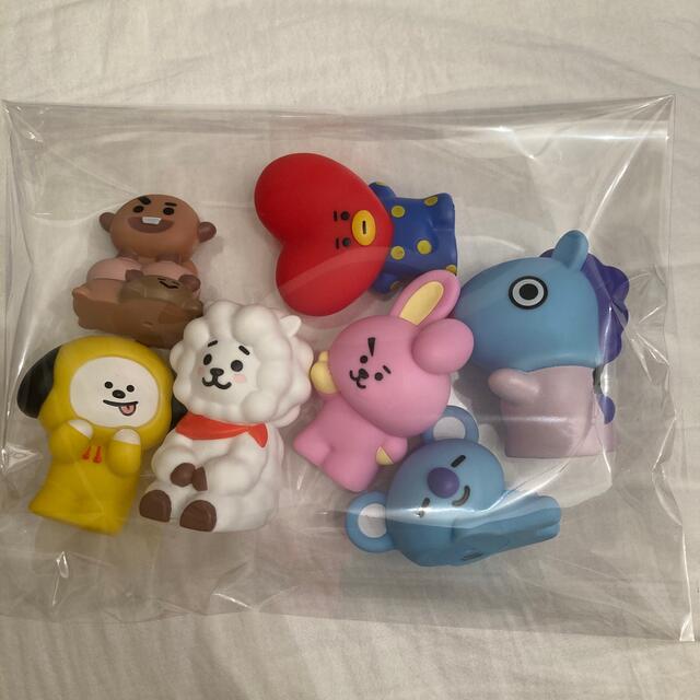 bt21 マスコットフィギュア コンプリートセット エンタメ/ホビーのおもちゃ/ぬいぐるみ(キャラクターグッズ)の商品写真