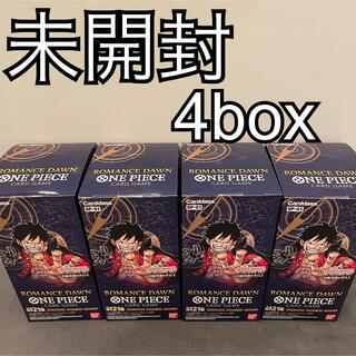 ワンピース(ONE PIECE)の4箱 ONE PIECE Card Game Pack ROMANCE DAWN(Box/デッキ/パック)