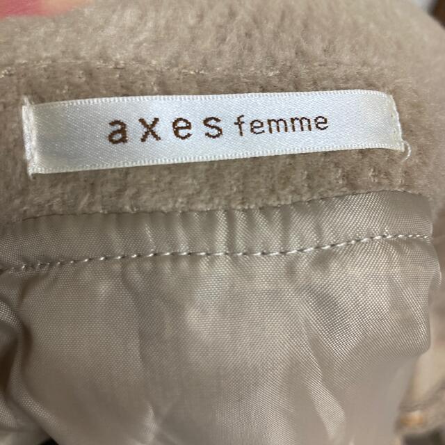 axes femme(アクシーズファム)のaxes femme コートLサイズ レディースのジャケット/アウター(ロングコート)の商品写真