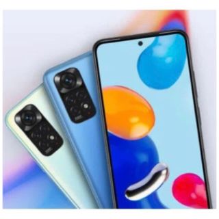 アンドロイド(ANDROID)のXiaomi Redmi Note 11 SIMフリー トワイライトブルー新品(スマートフォン本体)