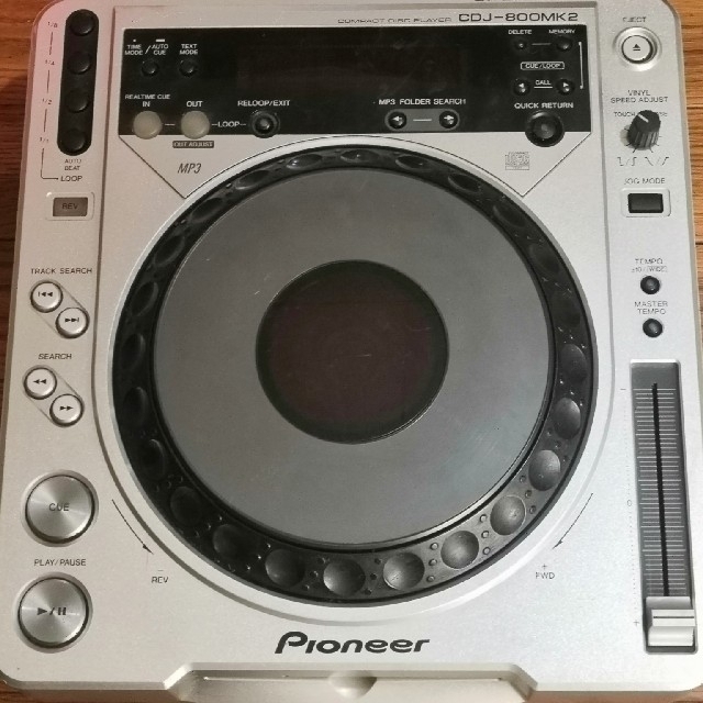 Pioneer(パイオニア)のPioneer CDJ-800Mk2 楽器のDJ機器(CDJ)の商品写真