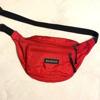 バレンシアガ(Balenciaga)の値下げBALENCIAGA エクスプローラー ラベル ベルトパック　ボディバッグ(ウエストポーチ)