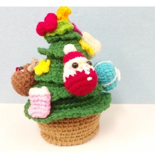 ☆かぐや☆クリスマスツリー♪（1）あみぐるみ＊ハンドメイド＊(あみぐるみ)