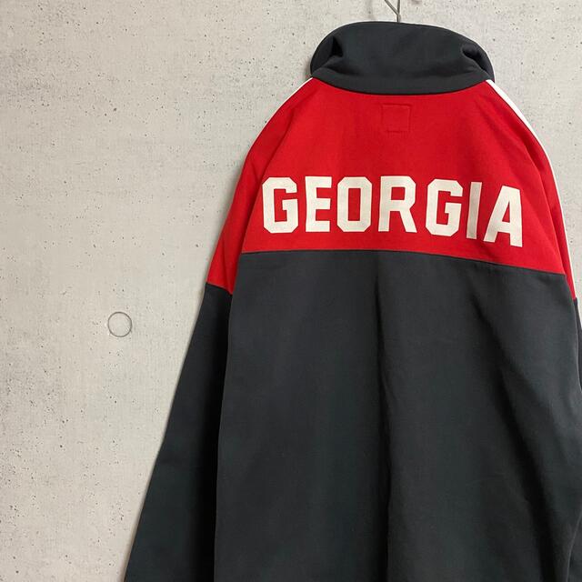 adidas - アディダス/刺繍トレフォイルロゴ GEORGIAプリント adidas - アディダス/刺繍トレフォイルロゴ GEORGIAプリント