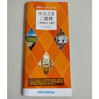 西武ホールディングス　西武　株主優待(その他)