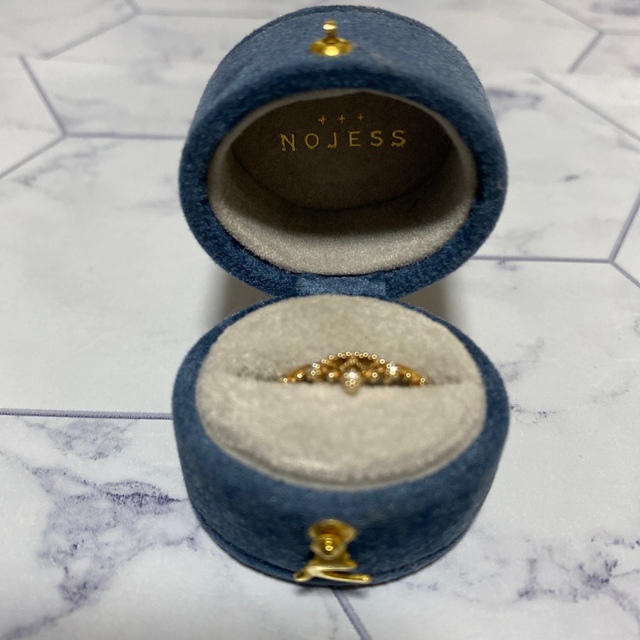 NOJESS(ノジェス)のノジェス ピンキーリング 10k 5号 レディースのアクセサリー(リング(指輪))の商品写真