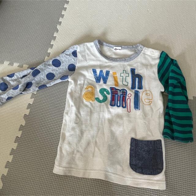 キッズトップスセット 90 キッズ/ベビー/マタニティのキッズ服男の子用(90cm~)(Tシャツ/カットソー)の商品写真