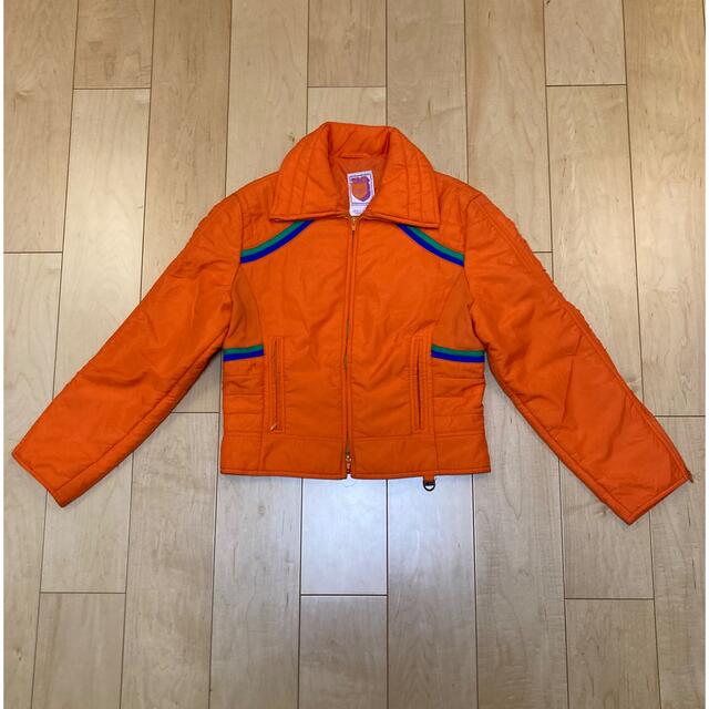 週末限定 90s vintage orange border jumper