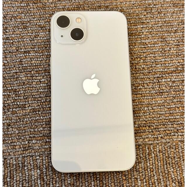 Apple(アップル)のiPhone13 128GB SIMフリー スターライト ホワイト スマホ/家電/カメラのスマートフォン/携帯電話(スマートフォン本体)の商品写真