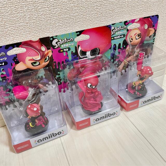 スプラトゥーン　amiibo セット状態新品未開封