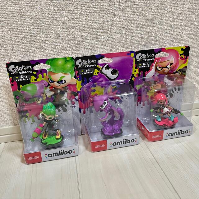 スプラトゥーン　amiibo セット状態新品未開封