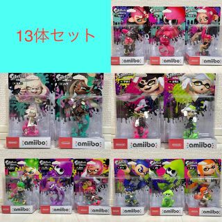 ニンテンドースイッチ(Nintendo Switch)のスプラトゥーン　amiibo セット(ゲームキャラクター)