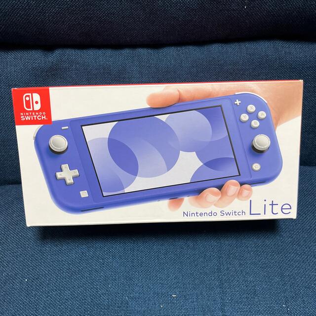 Nintendo Switch(ニンテンドースイッチ)のNintendo Switch Lite ブルー エンタメ/ホビーのゲームソフト/ゲーム機本体(家庭用ゲーム機本体)の商品写真