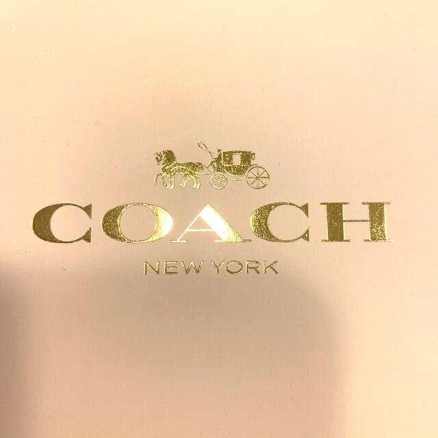 COACH(コーチ)のCOACH  NEW YORK空箱　COACH  空箱　コーチ インテリア/住まい/日用品のインテリア/住まい/日用品 その他(その他)の商品写真