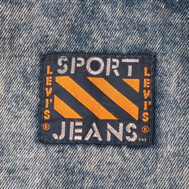 Levi's(リーバイス)のリーバイス デニムパンツ ジーンズ スポーツジーンズ ケミカルウォッシュ メンズ L28R30サイズ ブルー Levi's メンズのトップス(ジャージ)の商品写真