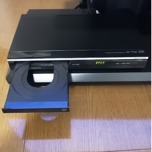 東芝(トウシバ)の東芝 DVD PLAYER スマホ/家電/カメラのテレビ/映像機器(DVDプレーヤー)の商品写真