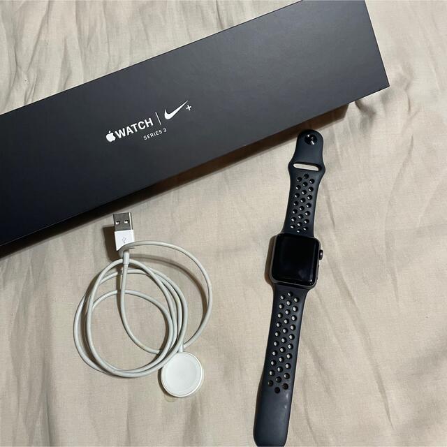 38mmカラーApple Watch Nike+ Series 3（GPSモデル）