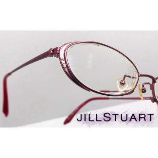 ジルスチュアート(JILLSTUART)の【状態:優良】JILLSTUARTジルスチュアート 3石付き ピンク メタル(サングラス/メガネ)