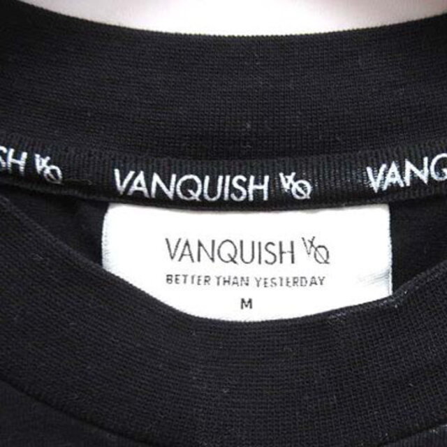 VANQUISH(ヴァンキッシュ)のヴァンキッシュ VANQUISH FITNESS Tシャツ カットソー 半袖 黒 メンズのトップス(Tシャツ/カットソー(半袖/袖なし))の商品写真