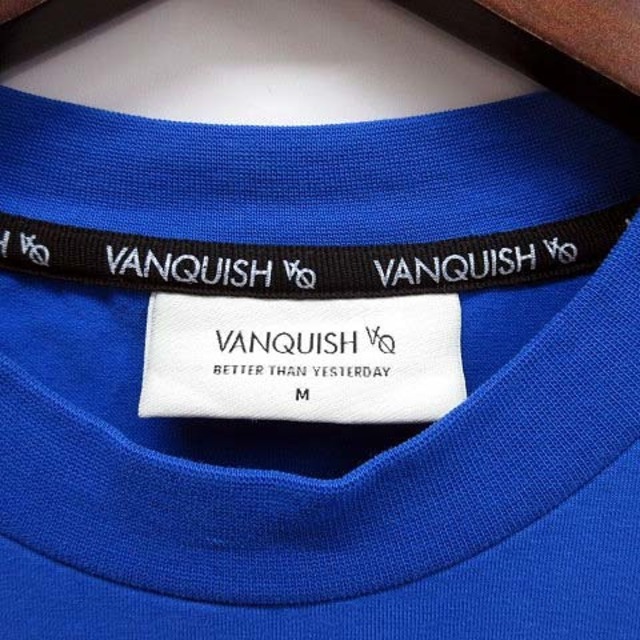 VANQUISH(ヴァンキッシュ)のヴァンキッシュ VANQUISH FITNESS Tシャツ カットソー 半袖 青 メンズのトップス(Tシャツ/カットソー(半袖/袖なし))の商品写真