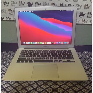 マック(Mac (Apple))のMacBook Air13 i7 8GB 256GB flash Mid2013(ノートPC)