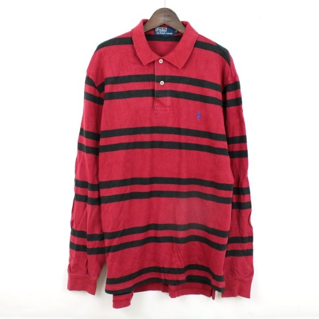 POLO RALPH LAUREN - ポロ・ラルフローレン 長袖ポロシャツ ボーダー