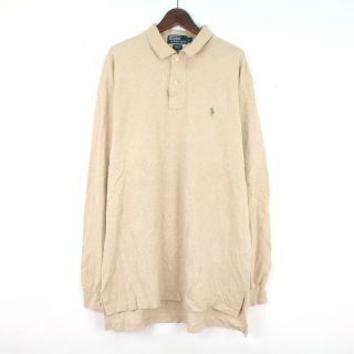 ポロラルフローレン 長袖ポロシャツ ポロシャツ(メンズ)(ベージュ系