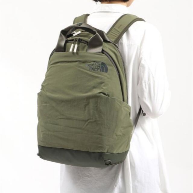 THE NORTH FACE - 新品 ノースフェイス リュック 20L レディース バックパック グリーン 緑