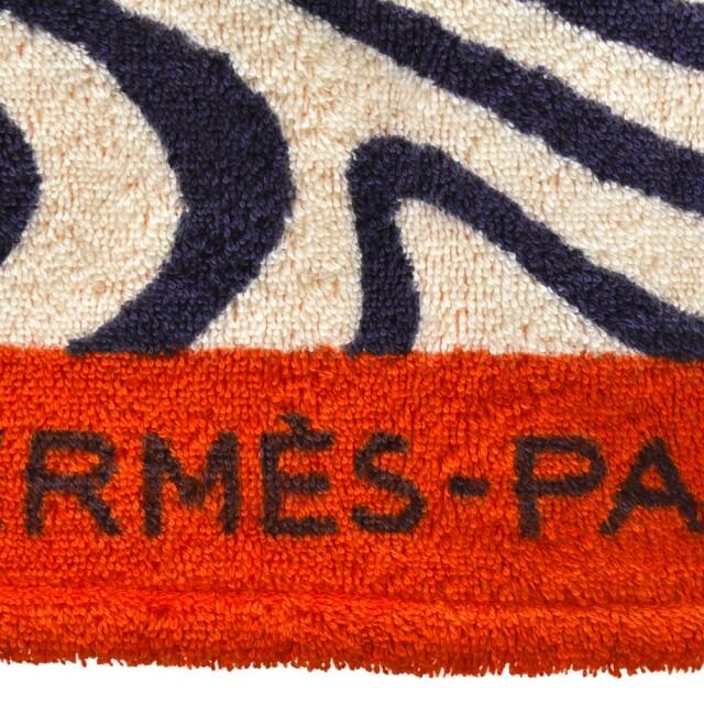 Hermes(エルメス)のHERMES エルメス LEOPARDS レオパード コットンパイル ビーチタオル オレンジ メンズのアクセサリー(その他)の商品写真