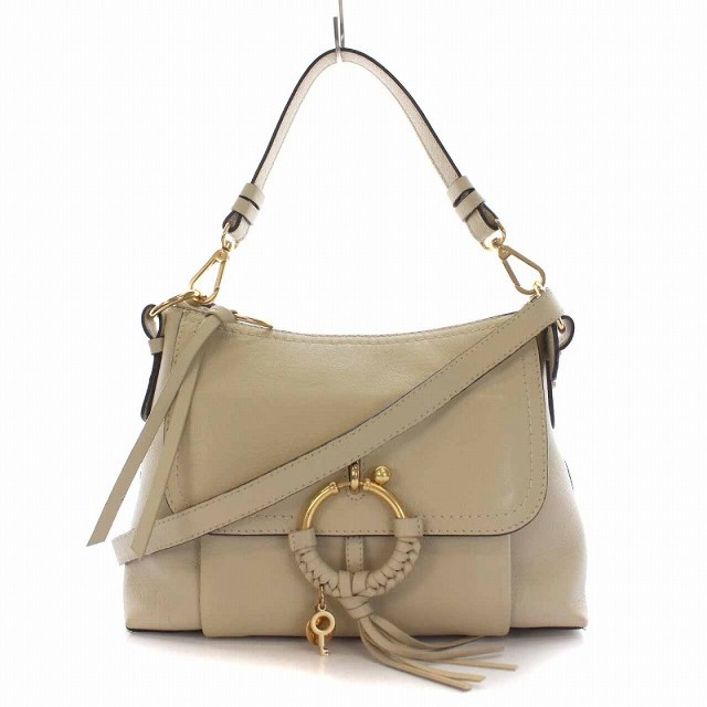 SEE BY CHLOE - シーバイクロエ JOAN スモールクロスボディバッグ ショルダーバッグ ベージュ