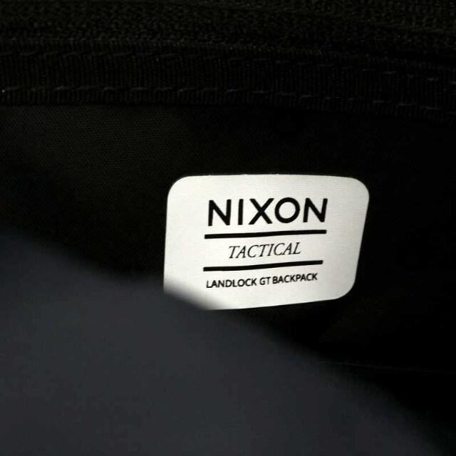 NIXON(ニクソン)のNIXON LANDLOCK BACKPACK GT リュックサック 黒 メンズのバッグ(バッグパック/リュック)の商品写真