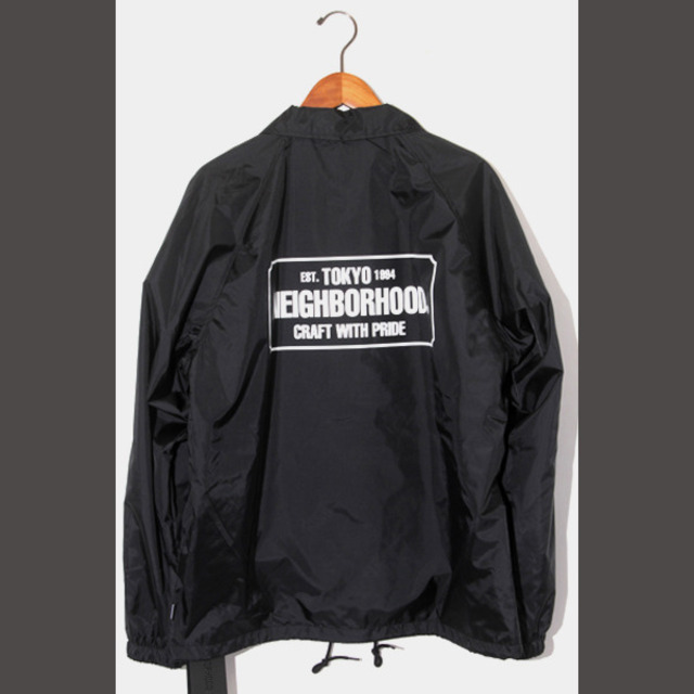 新品 L 黒 NEIGHBORHOOD WINDBREAKER JACKET