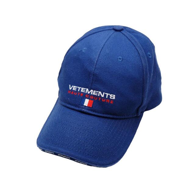 新品 正規 18ss VETEMENTS Logo Cap BLACK