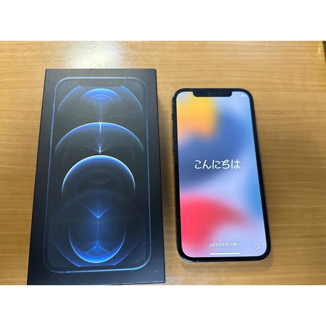 iPhone(アイフォーン)のiPhone 12 Pro simフリー パシフィックブルー 即日発送 スマホ/家電/カメラのスマートフォン/携帯電話(スマートフォン本体)の商品写真