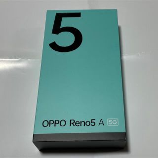 オッポ(OPPO)のOPPO Reno5 A eSIM A103OP アイスブルー(スマートフォン本体)