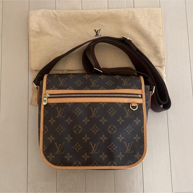 本物品質の 美品!ルイヴィトン - VUITTON LOUIS モノグラム ボス