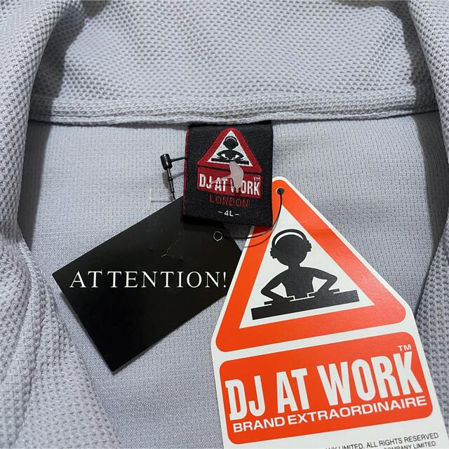 古着 DJ AT WORK ハーフジップ ジャージ アノラック  メンズのトップス(ジャージ)の商品写真